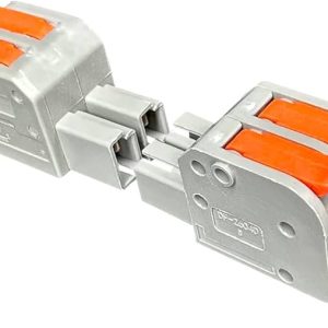 pct 222 Quick Disconnect connector terminal 2 in 2 out – fast, safe & tool free wire connection (copy)