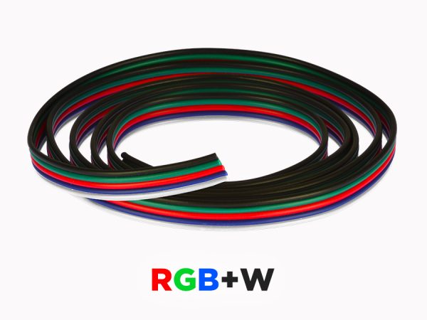 5-Core | 5-Pin Cable for RGBW LED Strip Lighting
