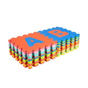 big eva foam interlocking tiles alphabet a–z (educational play mats)