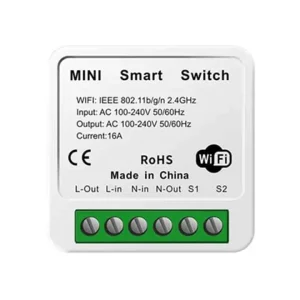 tuya 16a mini wifi smart switch – diy smart home relay module (220v, app & voice control) | south africa