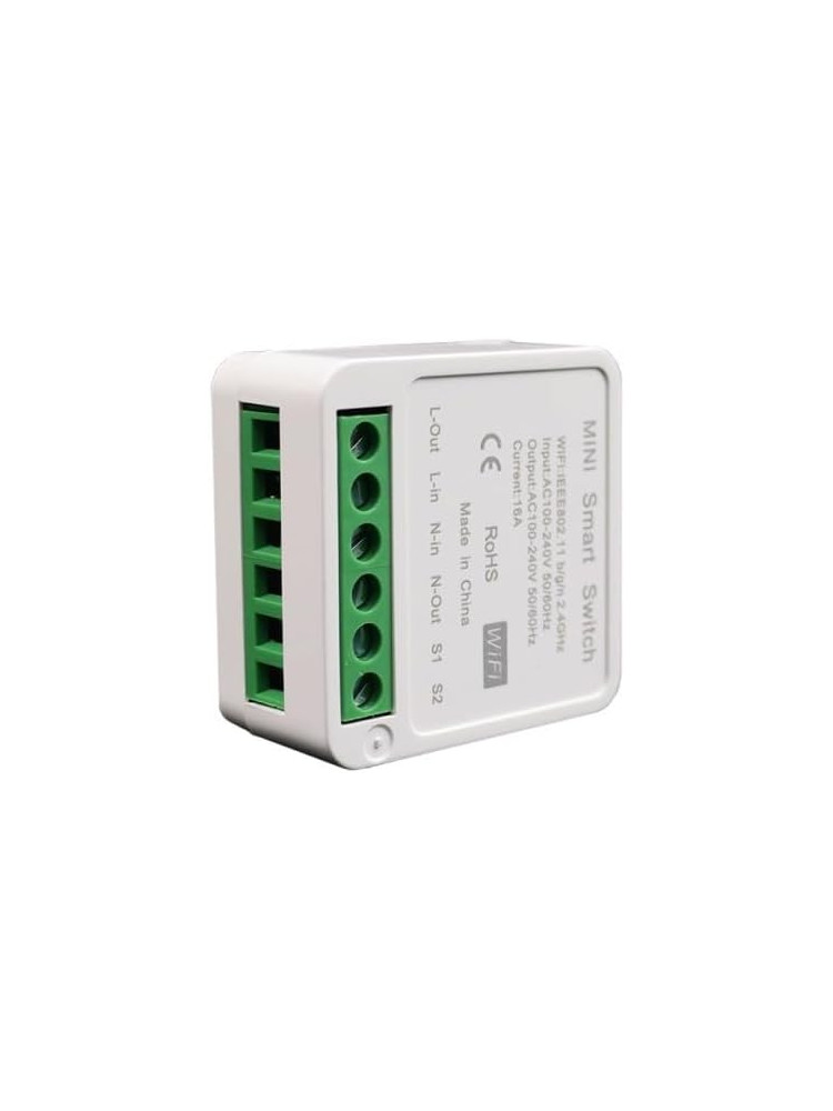 tuya 16a mini wifi smart switch – diy smart home relay module (220v, app & voice control) | south africa tuya 16a mini wifi smart switch – diy smart home relay module (220v, app & voice control) | south africa