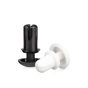1000pcs white/black nylon snap rivet – 4mm push in fastener for panels & enclosures | south africa