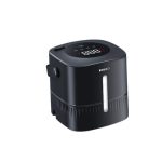 portable 12v tyre inflator with led light | digital air compressor pump